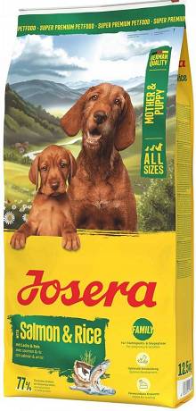 Josera DOG Mother&Puppy Salmon&Rice Karma sucha dla szczeniąt op. 12.5kg