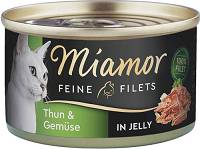 Miamor CAT Feine Filets Karma mokra z tuńczykiem i warzywami op. 100g