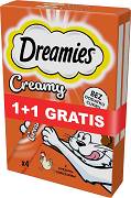 Dreamies Creamy Przysmak z kurczakiem dla kota op. 2x40g (1+1 GRATIS)