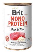 Brit Mono Protein DOG Adult Beef&Rice Karma mokra z wołowiną i ryżem op. 400g