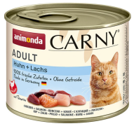 Animonda Carny CAT Adult Karma mokra z kurczakiem i łososiem op. 200g