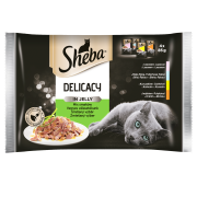 Sheba CAT Delicacy in Jelly Karma mokra Kolekcja smaków (galaretka) op. 4x85g