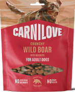 Carnilove DOG Adult Snack Crunchy Wild Boar Przysmak z dziczyzną i dziką różą 200g