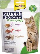 GimCat Nutri Pockets Country Mix Przysmak dla kota op. 150g