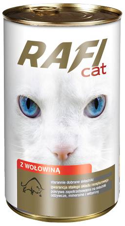Rafi CAT Karma mokra z wołowiną op. 415g
