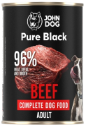 John Dog Adult Pure Black Beef Karma z wołowiną dla psa op. 400g