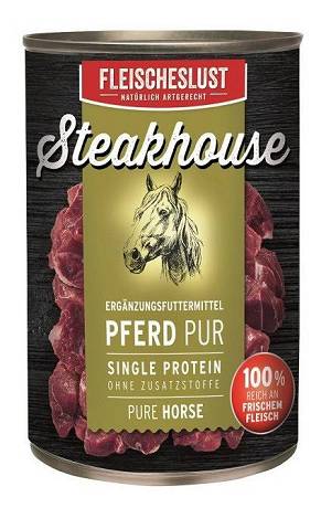 Steakhouse Pferd Pur Karma mokra z koniną op. 800g