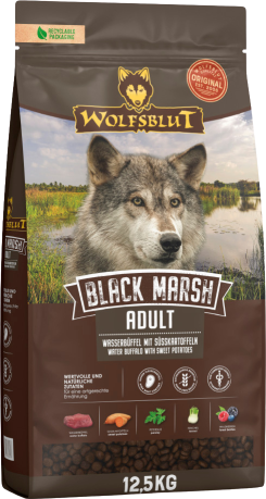 Wolfsblut DOG Adult Black Marsh Karma sucha op. 12,5kg