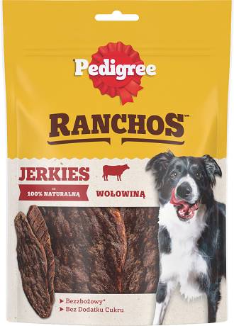 Pedigree Ranchos Jerkies Przysmak z wołowiną dla psa op. 70g