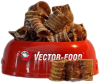 Vector-Food Tchawica wołowa krojona Gryzak dla psa op. 100g