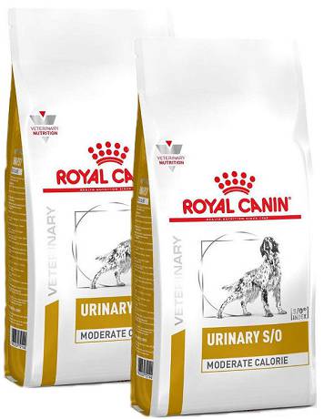 Royal Canin Vet DOG Urinary S/O Moderate Calorie Karma sucha op. 2x12kg DWU-PAK