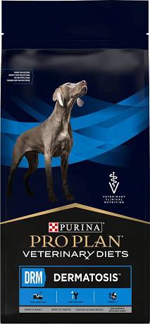 Purina Veterinary Diets DOG DRM Dermatosis Karma sucha op. 2x12kg DWU-PAK