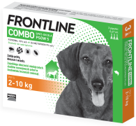 Frontline COMBO Spot On Krople dla psa od 2-10kg rozm. S