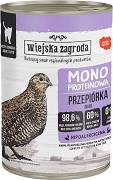 Wiejska Zagroda CAT Adult Monoproteinowa Karma mokra z przepiórką op. 400g