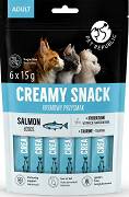 Pet Republic Adult Creamy Snack Salmon Kremowe przysmaki z łososiem dla kota 6x15g