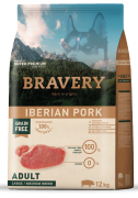 Bravery DOG Grain Free Adult Medium/Large Iberian Pork Karma sucha op. 12kg
