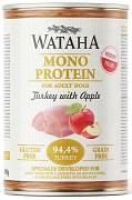 Wataha Mono Adult Turkey&Apple Mokra Karma z indykiem i jabłkiem dla psa 400g