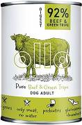 Ollo Pure Beef&Green Tripe Mokra Karma ze żwaczami i wołowiną dla psa 400g