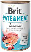 Brit Pate&Meat DOG Adult Salmon Karma mokra z łososiem op. 800g