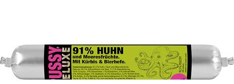 Pussy Deluxe CAT Huhn und Meeresfruchte Karma mokra z kurczakiem i owocami morza dla kota op. 100g