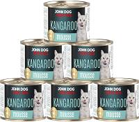 John Dog for Cats Adult mus z kangurem karma mokra op. 6x200g PAKIET