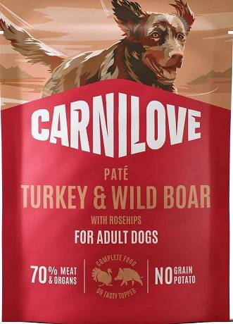 Carnilove DOG Adult Turkey&Wild Boar Mokra Karma z indykiem i dzikiem 300g