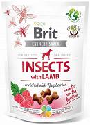 Brit Care Crunchy Snack Cracker Insect&Lamb Przysmak z białkiem owadów i jagnięciną dla psa op. 200g