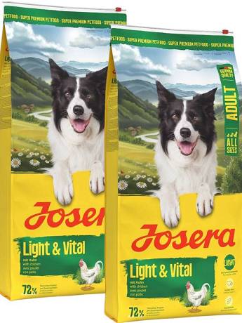 Josera DOG Adult Light&Vital Karma sucha op. 2x12.5kg DWU-PAK 