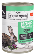 Wiejska Zagroda DOG Monoproteinowa Karma mokra z królikiem op. 400g