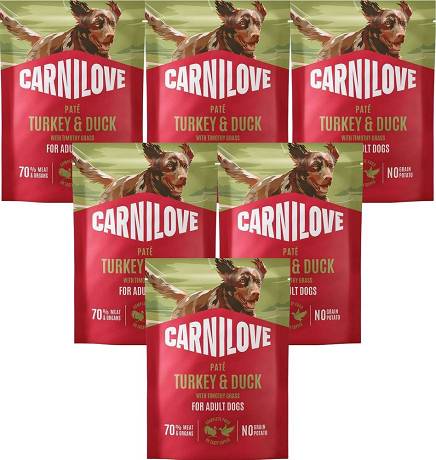 Carnilove DOG Adult Turkey&Duck Mokra Karma z indykiem i kaczką 12x300g PAKIET