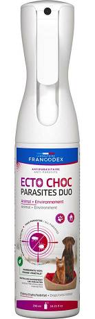 Francodex Ecto Choc Parasites Duo Mgiełka przeciwpasożytnicza dla psa i kota poj. 290ml