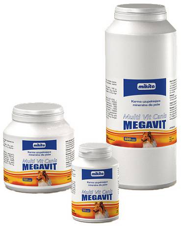 Mikita MEGAVIT Multi Vit Canis suplement diety dla psa op. 150 tab.
