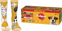 Pedigree DOG Wybór Smaków Karma mokra (galaretka) mix smaków dla psa op. 40x100g + SKARPETKI PEDIGREE GRATIS