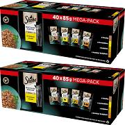 Sheba CAT Selection Select Slices Drobiowe Smaki Karma mokra (sos) op. 2x(40x85g) PAKIET