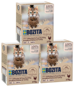 Bozita CAT Huhn/Pute Karma mokra z kurczakiem i indykiem (sos) op. 6x370g PAKIET