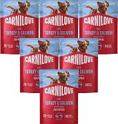 Carnilove DOG Puppy Turkey&Salmon Mokra Karma z indykiem i tuńczykiem 12x300g PAKIET
