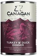 Canagan DOG Turkey&Duck Dinner Karma mokra z indykiem i kaczką op. 400g