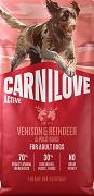 Carnilove Active DOG Adult Venison&Reindeer&Wild Boar Sucha Karma z dziczyzną, reniferem i dzikiem 12kg