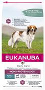 Eukanuba DOG Adult Mono-Protein Duck Daily Care Karma sucha z kaczką op. 2x12kg DWU-PAK