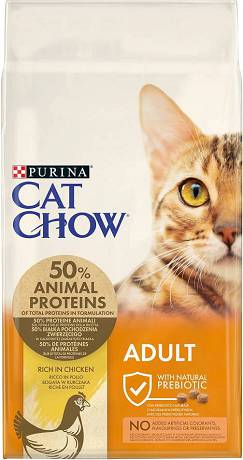 Purina CAT Chow Adult Chicken Karma sucha z kurczakiem op. 15kg [Data ważności: 08.2024] WYPRZEDAŻ