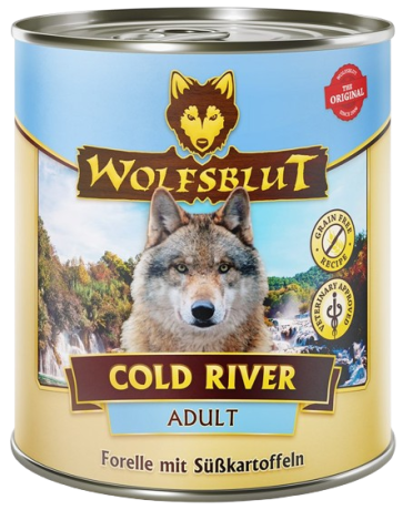 Wolfsblut DOG Adult Cold River Karma mokra op. 800g