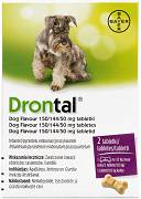 Bayer Drontal Tabletki dla psa poniżej 10kg op. 2 szt. 