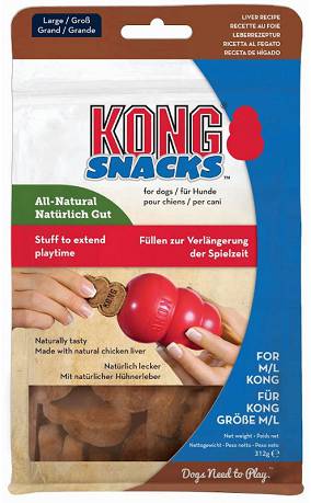 KONG Snacks Large Ciastka o smaku wątróbki dla psa op. 312g nr XP1