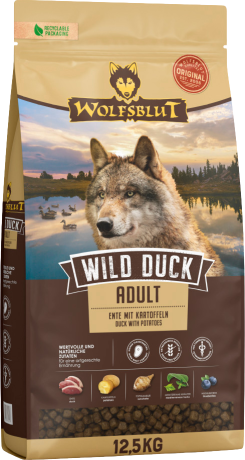 Wolfsblut DOG Adult Wild Duck Karma sucha z kaczką op. 12.5kg