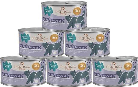 PerroLand CATering Adult Mokra Karma z tuńczykiem dla kota 12x185g PAKIET