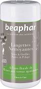 Beaphar Lingettes Nettoyantes Chusteczki pielęgnacyjne dla psa i kota op. 100 szt.