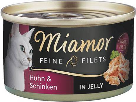 Miamor CAT Feine Filets Karma mokra z kurczakiem i szynką op. 100g