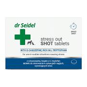 Dr Seidel Stress out SHOT Tabletki uspokajające dla psa i kota op. 10 tab.