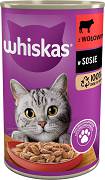 Whiskas CAT Adult Karma mokra z wołowiną (sos) op. 400g