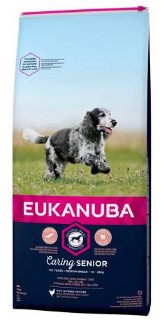 Eukanuba DOG Senior Medium Karma sucha op. 15kg